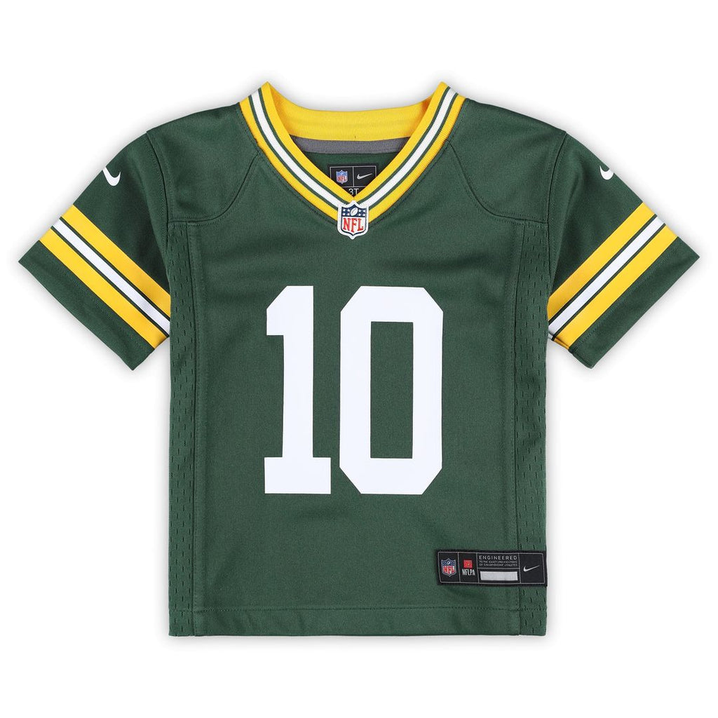 Toddler Nike Green Bay Packers Jordan Love Green Game NFL Jersey