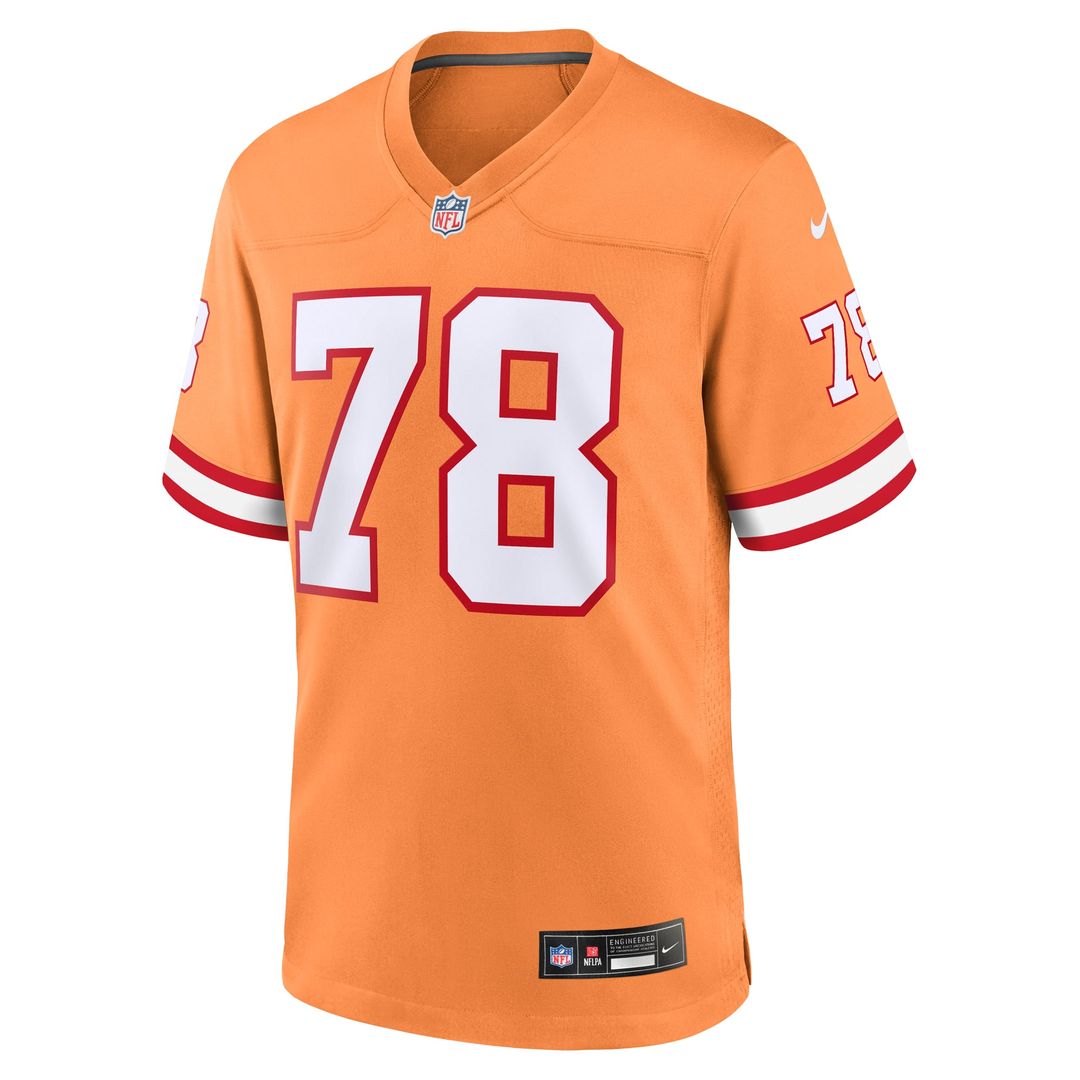 Men's Nike Tampa Bay Buccaneers Tristan Wirfs Red Player Game NFL Jersey