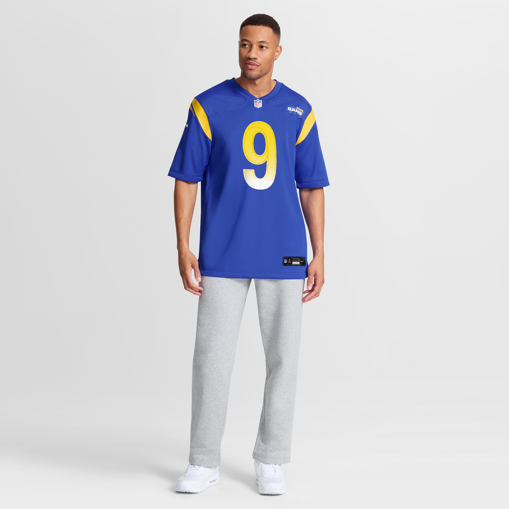 Men's Nike Los Angeles Rams Matthew Stafford Royal Player Game NFL Jersey
