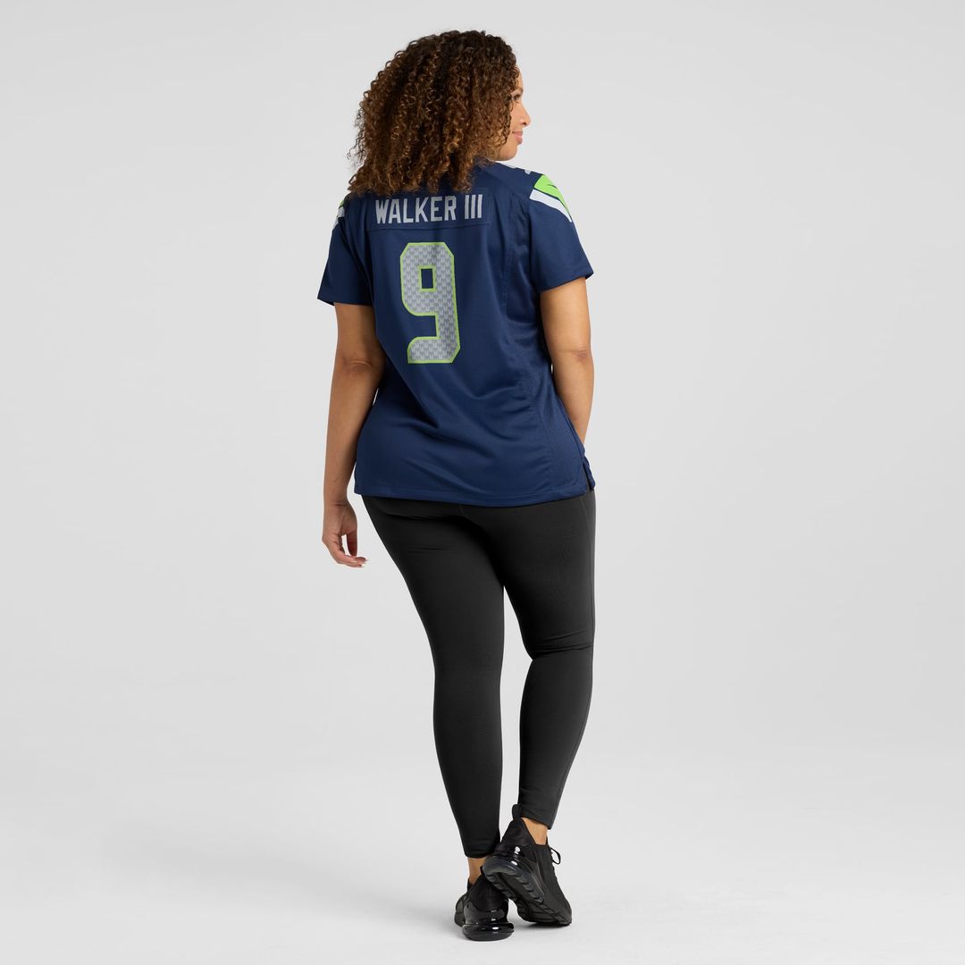 Women's Nike Seattle Seahawks Kenneth Walker III Royal Player NFL Jersey