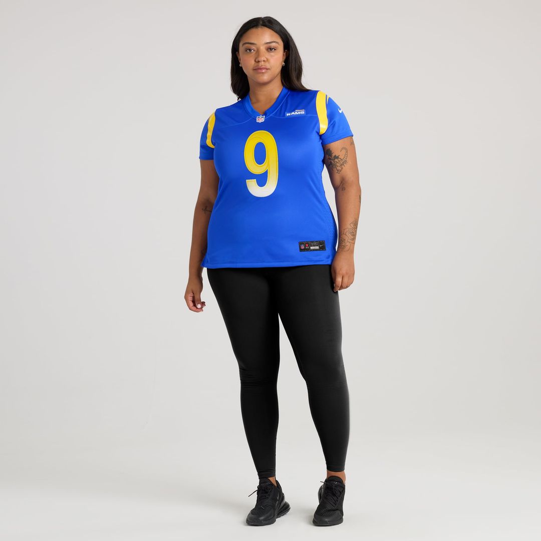 Women's Nike Los Angeles Rams Matthew Stafford White Player NFL Jersey