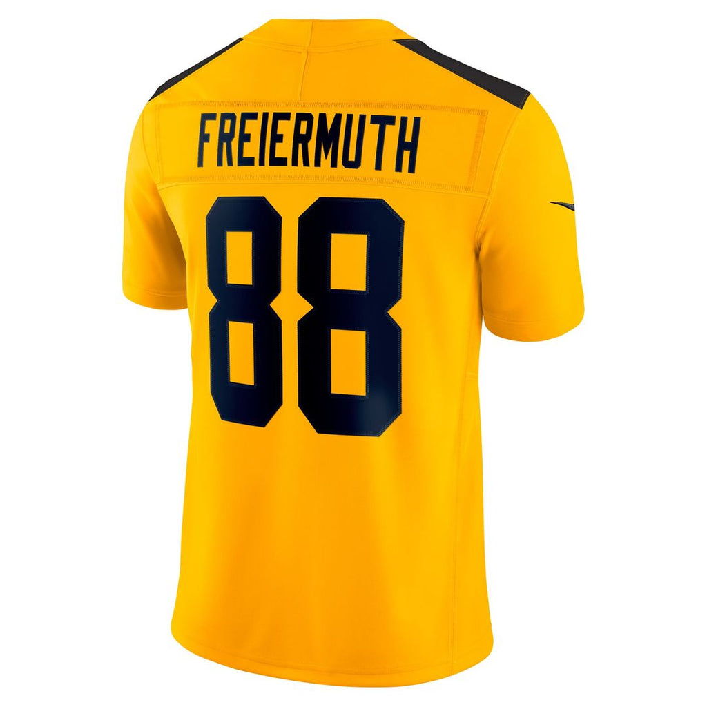 Men's Nike Pittsburgh Steelers Pat Freiermuth Gold Alternate Vapor F.U.S.E. Limited NFL Jersey