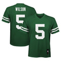 Youth New York Jets Garrett Wilson Legacy Green Replica Player NFL Jersey