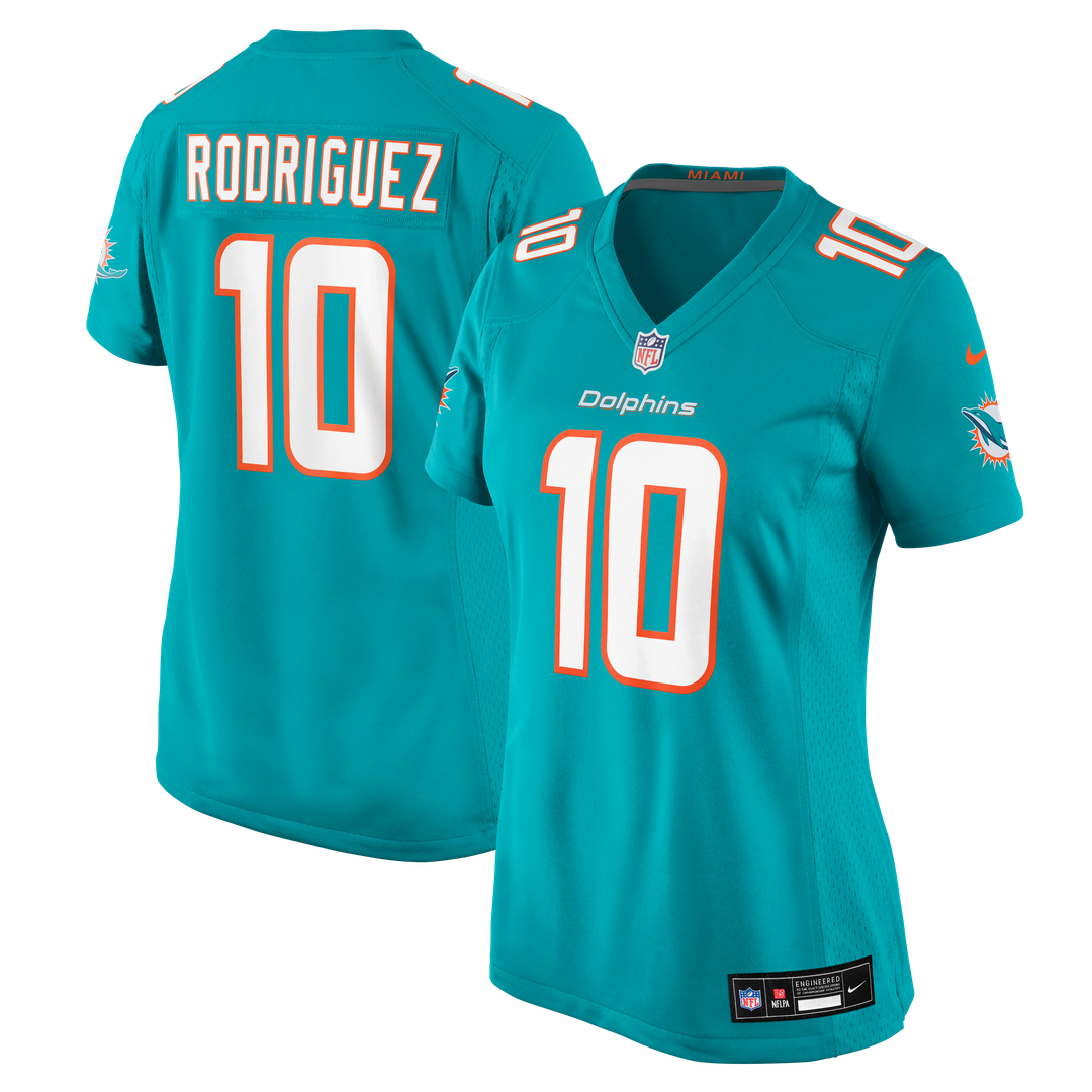 Women's Nike Miami Dolphins Jacob Rodriguez White Game NFL Jersey