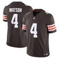 Men's Nike Cleveland Browns Deshaun Watson Brown Vapor F.U.S.E. Limited NFL Jersey