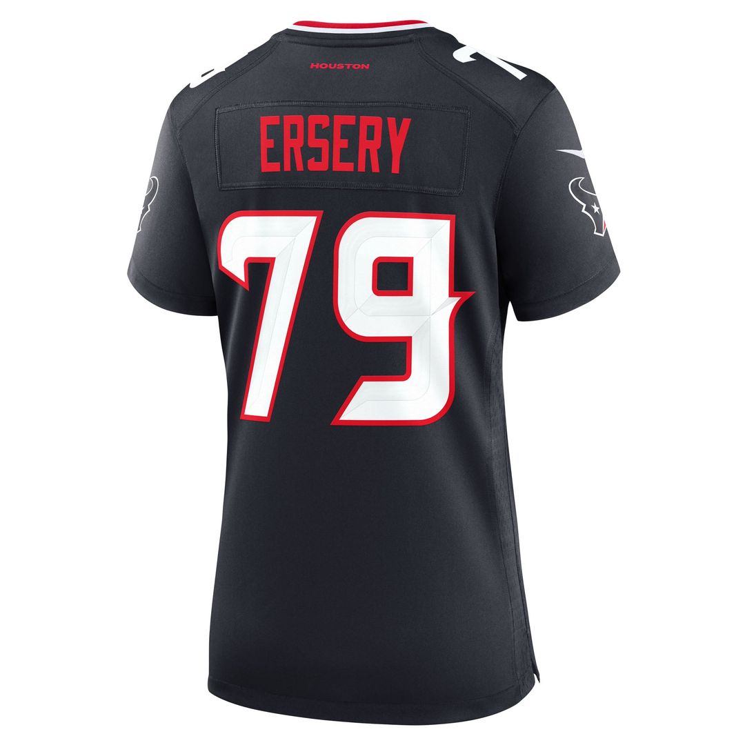 Women's Nike Houston Texans Aireontae Ersery Navy Team Game NFL Jersey