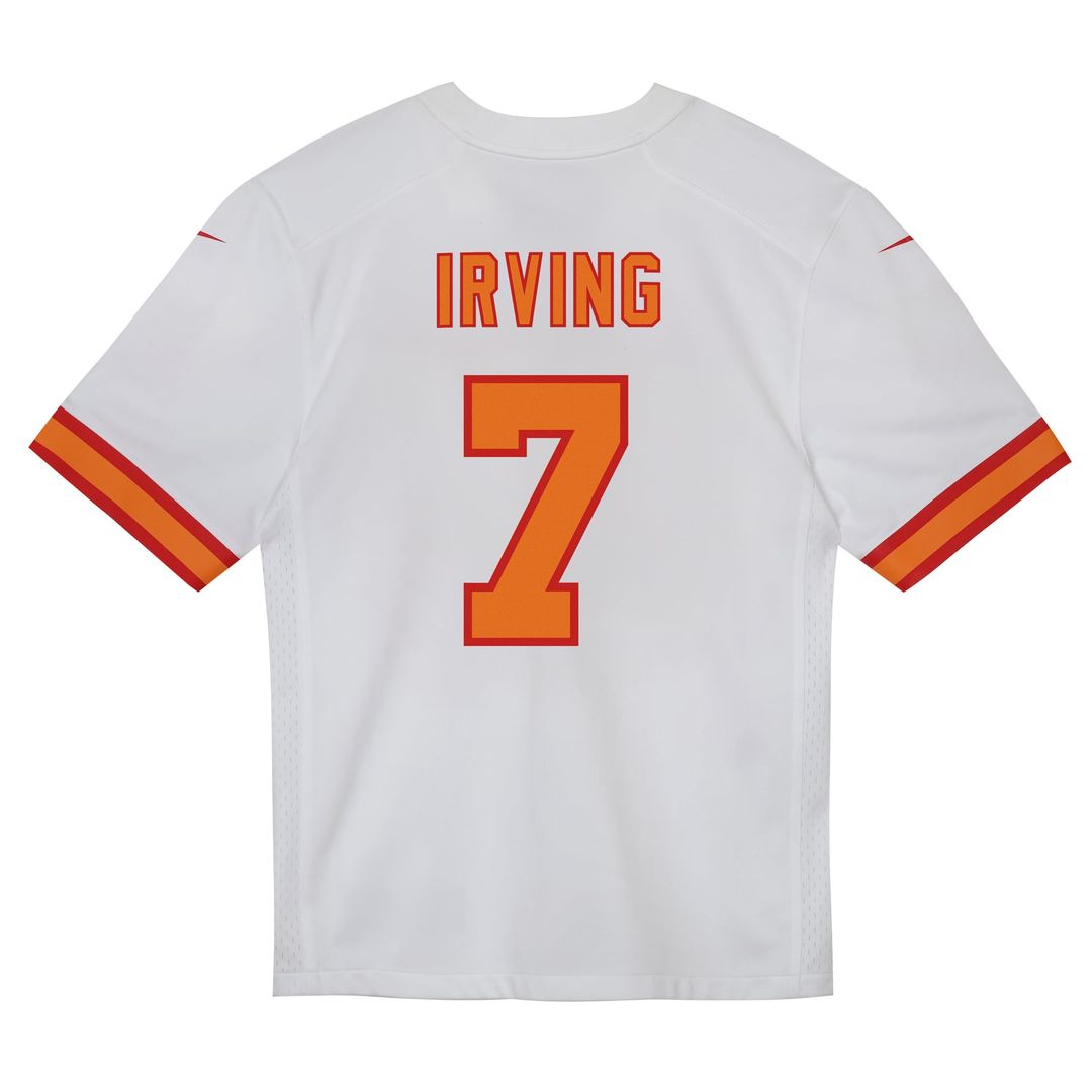 Preschool Tampa Bay Buccaneers Bucky Irving '76 White Game NFL Jersey