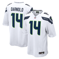 Men's Nike Seattle Seahawks Sam Darnold White Game NFL Jersey