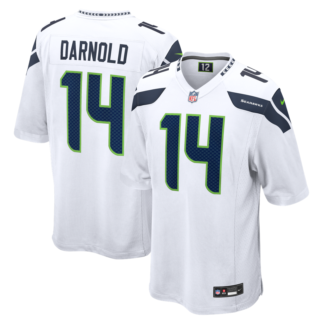 Men's Nike Seattle Seahawks Sam Darnold College Navy Team Game NFL Jersey