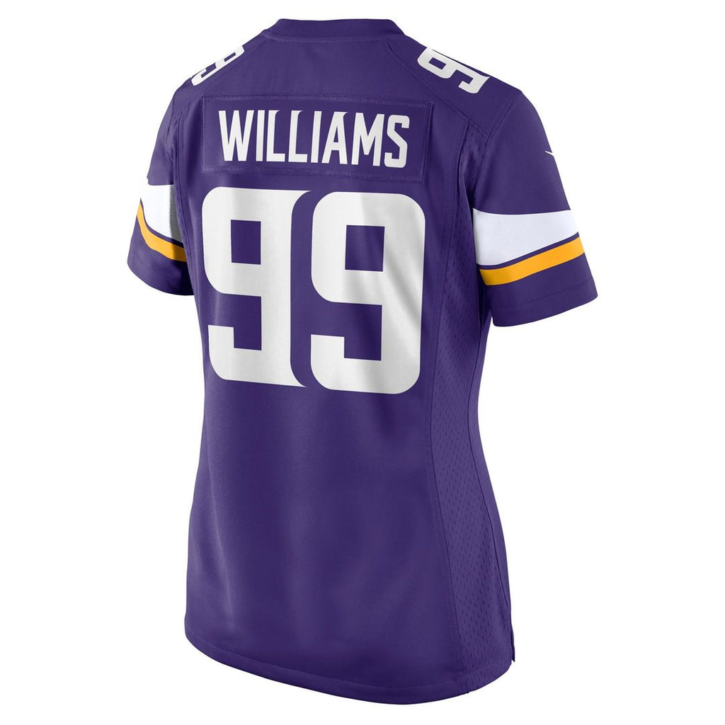 Women's Nike Minnesota Vikings Elijah Williams Purple Team Game NFL Jersey