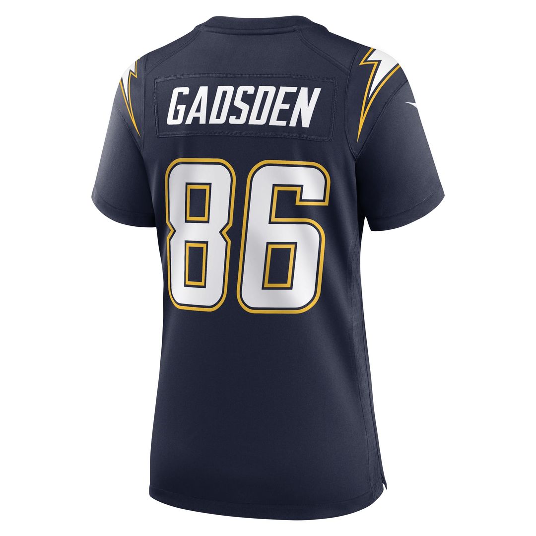 Women's Nike Los Angeles Chargers Oronde Gadsden Navy Alternate 2 Super Chargers Game NFL Jersey