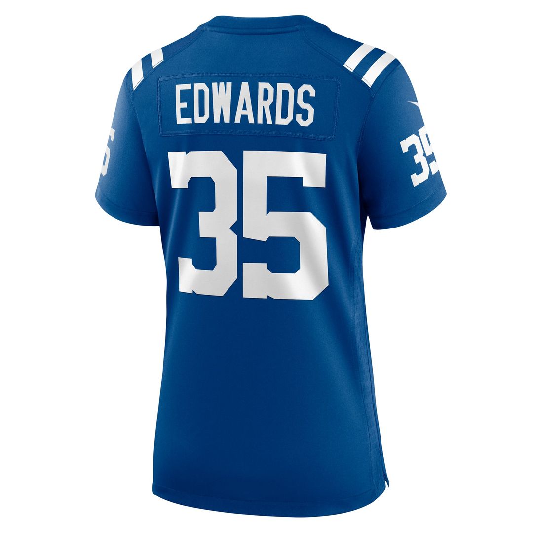 Women's Nike Indianapolis Colts Johnathan Edwards Royal Team Game NFL Jersey