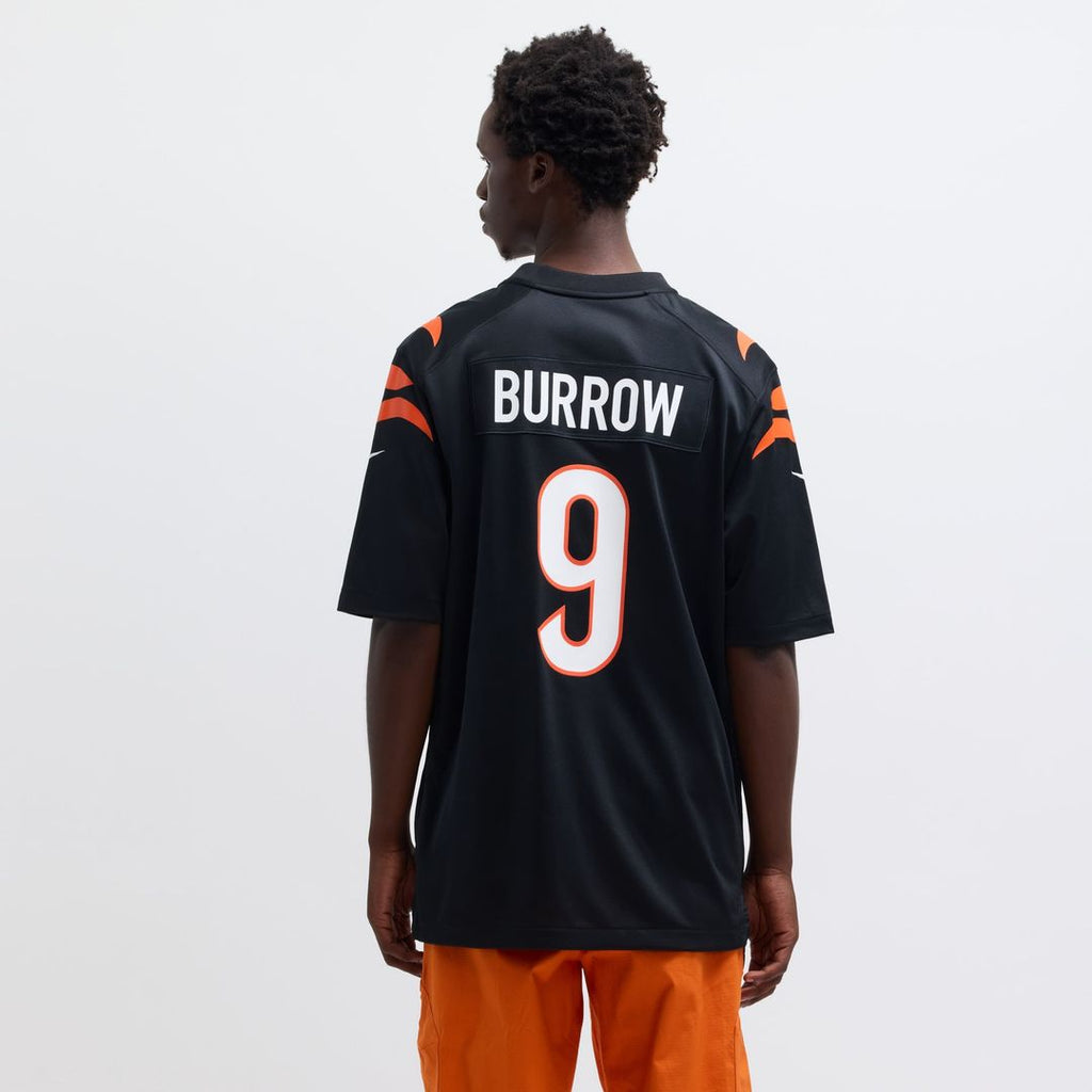 Men's Nike Cincinnati Bengals Joe Burrow Orange Alternate Game NFL Jersey