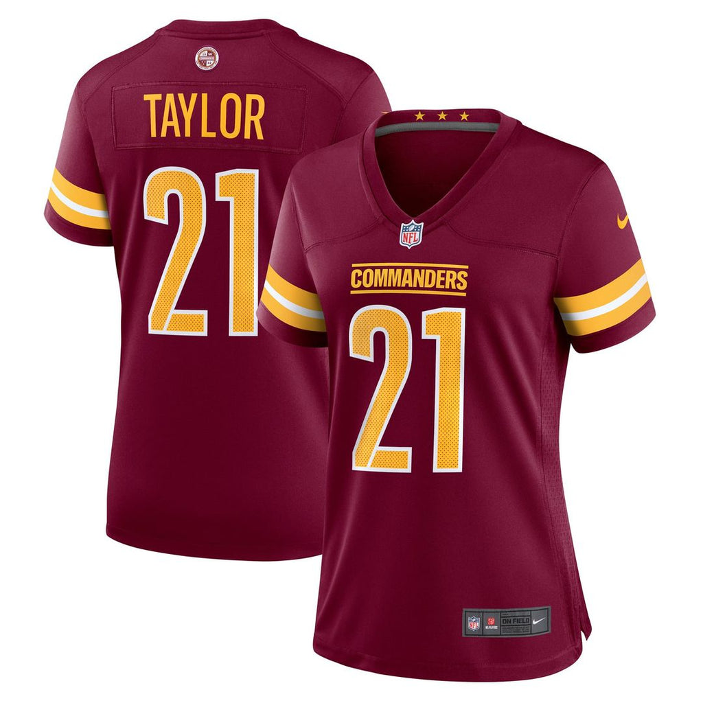 Women's Nike Washington Commanders Sean Taylor Burgundy Retired Player Game NFL Jersey