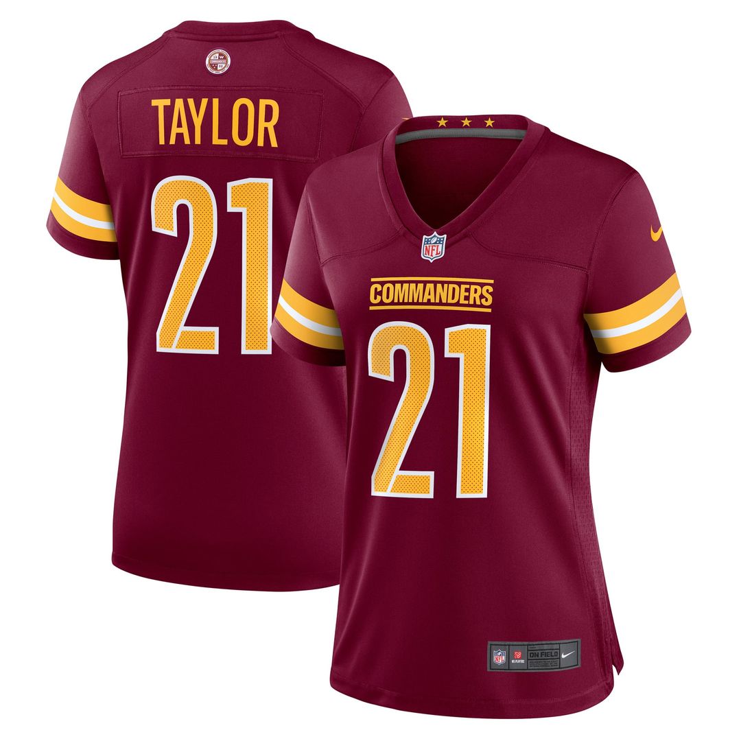 Women's Nike Washington Commanders Sean Taylor Burgundy Retired Player Game NFL Jersey