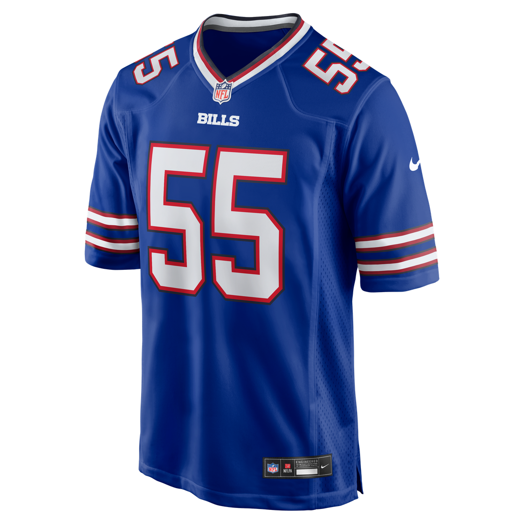Men's Nike Buffalo Bills Michael Hoecht Royal Team Game NFL Jersey