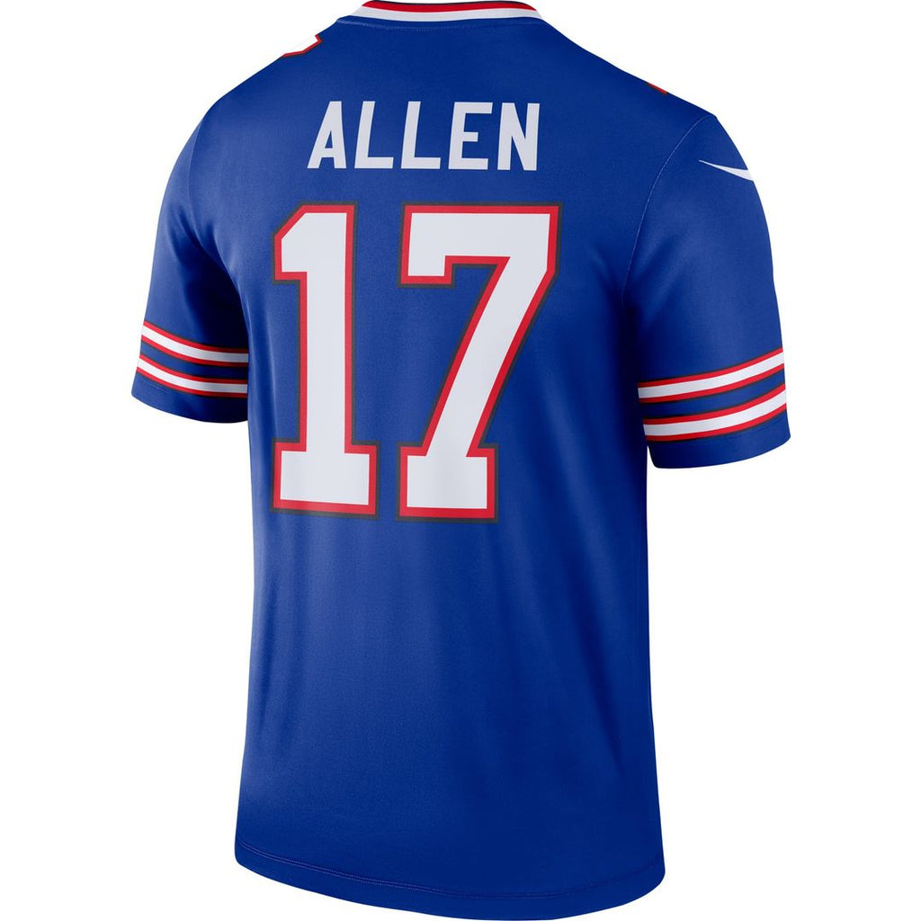 Men's Nike Buffalo Bills Josh Allen Red Legend Player NFL Performance Top