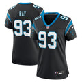 Women's Nike Carolina Panthers LaBryan Ray Black Team Game NFL Jersey
