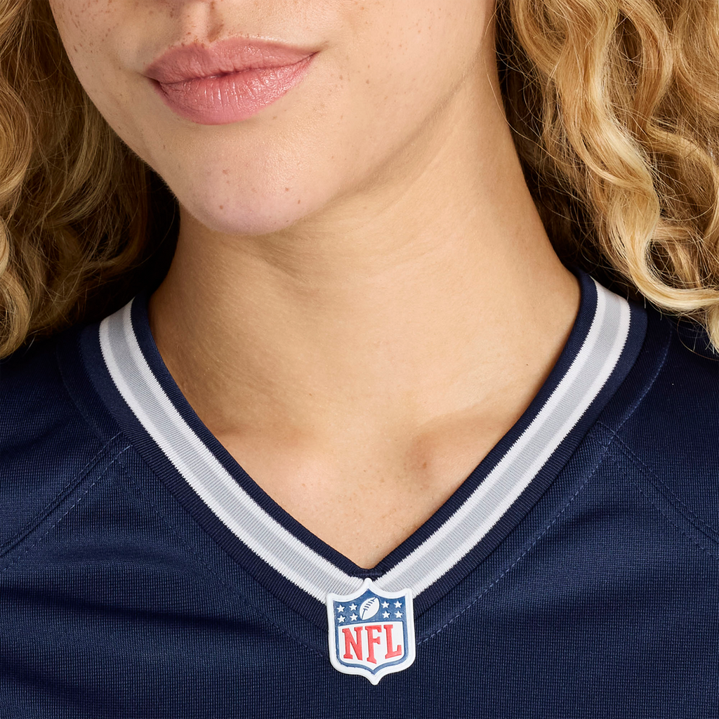 Women's Nike Dallas Cowboys Malachi Lawrence Navy Game NFL Jersey
