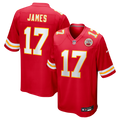 Men's Nike Kansas City Chiefs Richie James Red Game NFL Jersey