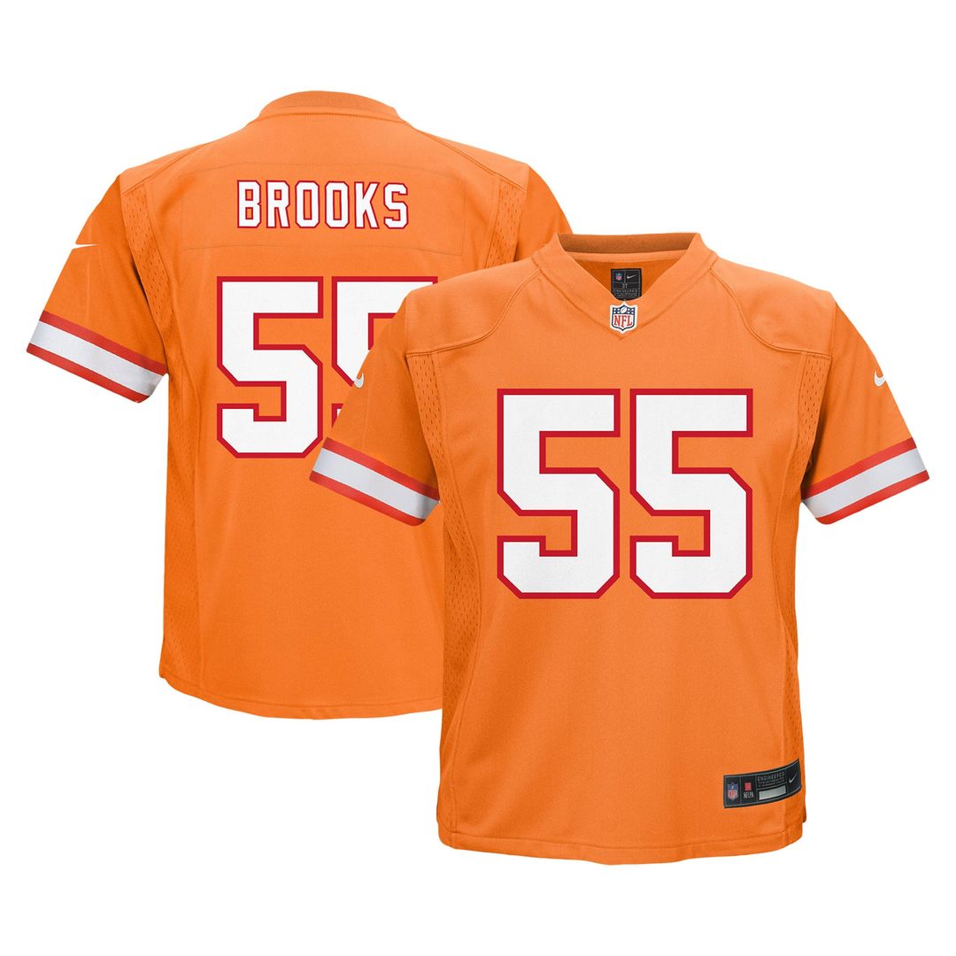 Toddler Nike Tampa Bay Buccaneers Derrick Brooks Orange Retired Player Game NFL Jersey