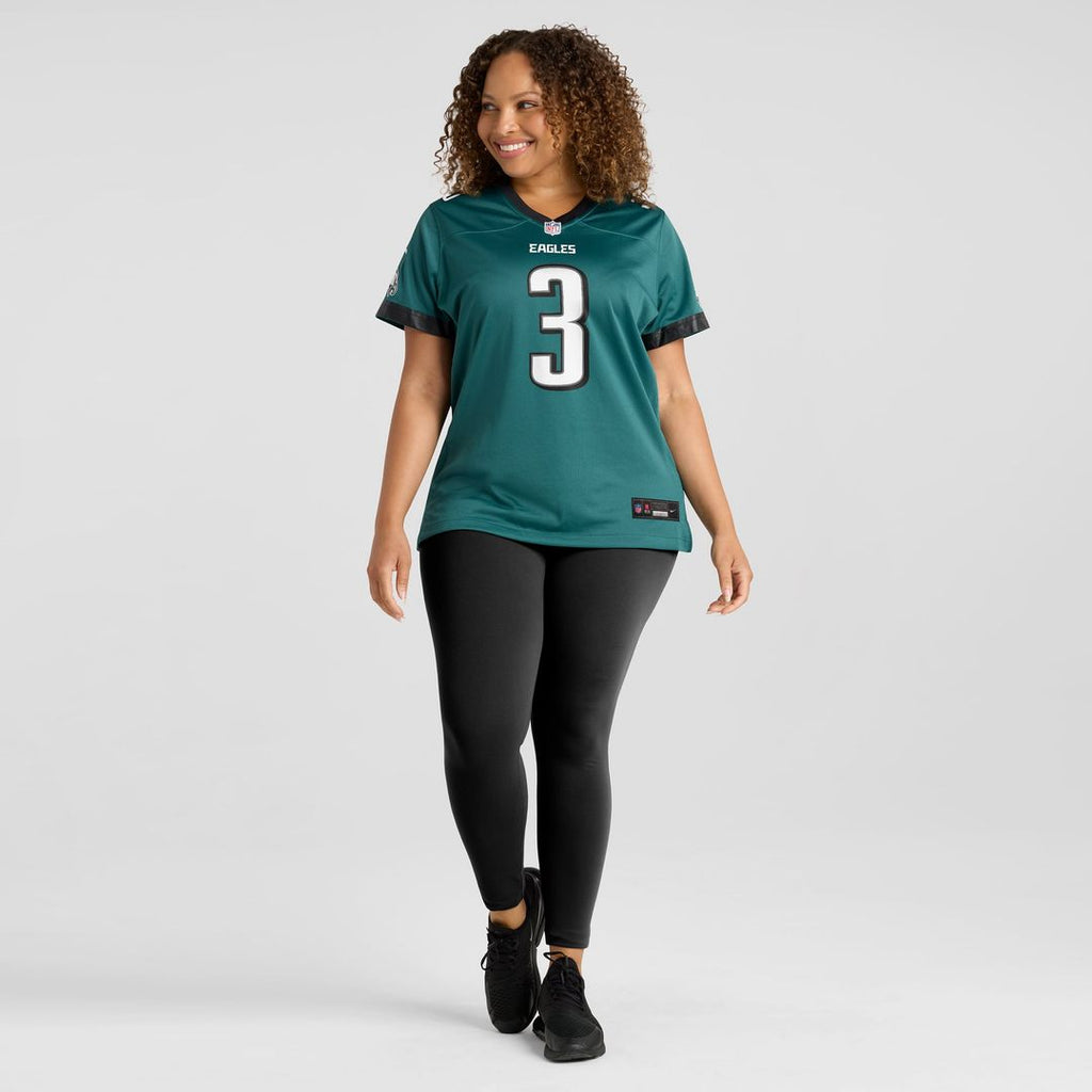Women's Nike Philadelphia Eagles Nolan Smith Midnight Green Team Game NFL Jersey