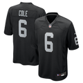 Men's Nike Las Vegas Raiders AJ Cole Black Game NFL Jersey