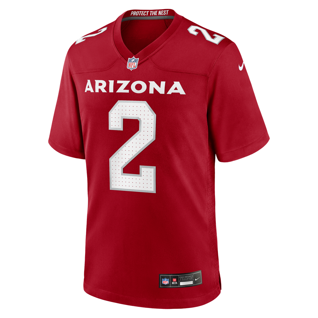 Men's Nike Arizona Cardinals Will Johnson Cardinal Team Game NFL Jersey