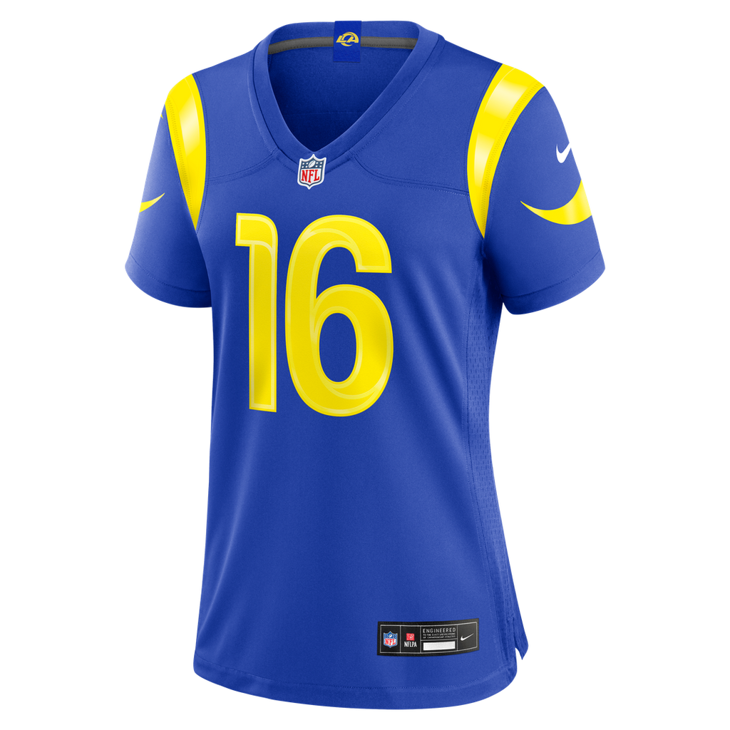 Women's Nike Los Angeles Rams Tru Edwards Royal Team Game NFL Jersey