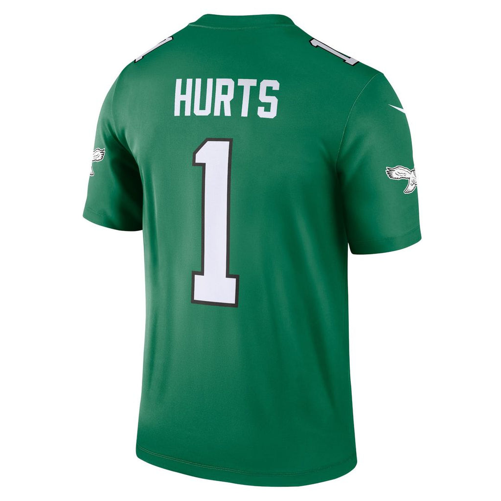 Men's Nike Philadelphia Eagles Jalen Hurts Black Legend Player NFL Performance Top