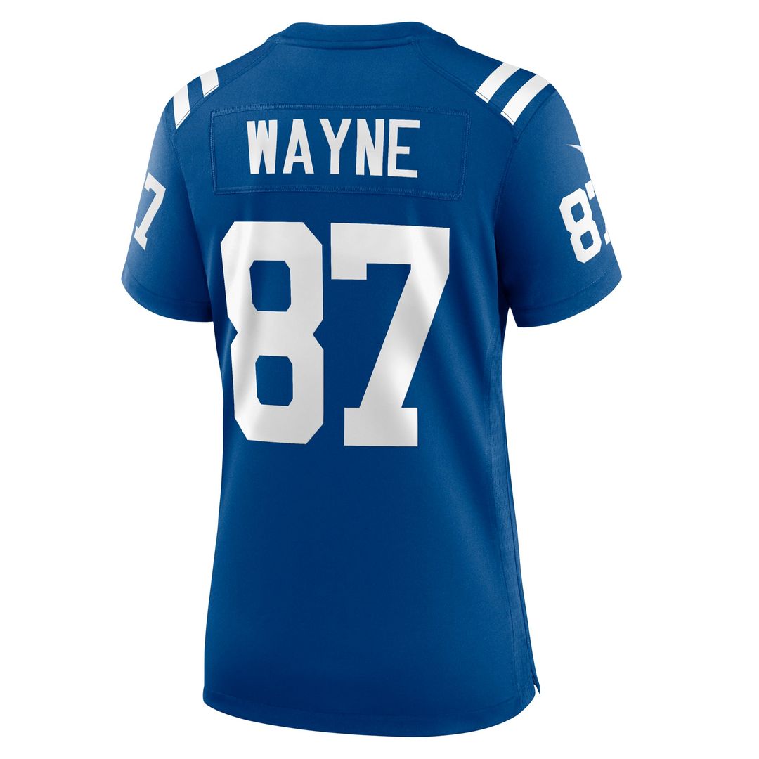 Women's Nike Indianapolis Colts Reggie Wayne Royal Retired Player Game NFL Jersey