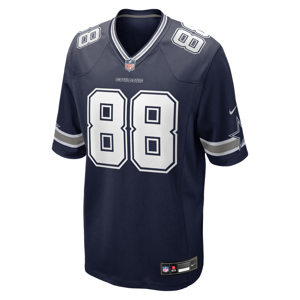Men's Nike Dallas Cowboys CeeDee Lamb Navy Game NFL Jersey