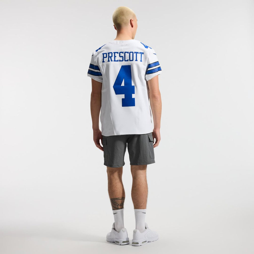 Men's Nike Dallas Cowboys Dak Prescott White Vapor F.U.S.E. Elite NFL Jersey