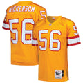 Men's Mitchell & Ness Tampa Bay Buccaneers Hardy Nickerson Orange 1993 Authentic Throwback Retired Player NFL Jersey