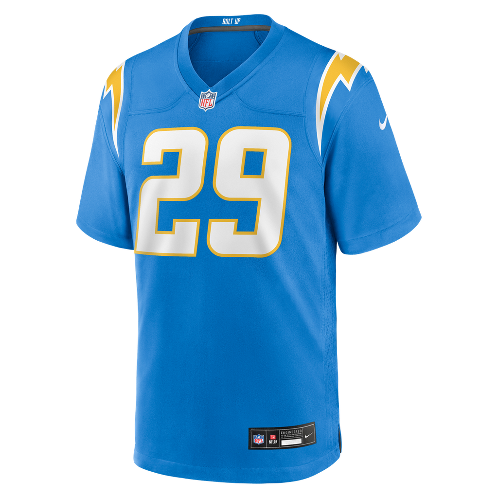 Men's Nike Los Angeles Chargers Tarheeb Still Powder Blue Team Game NFL Jersey