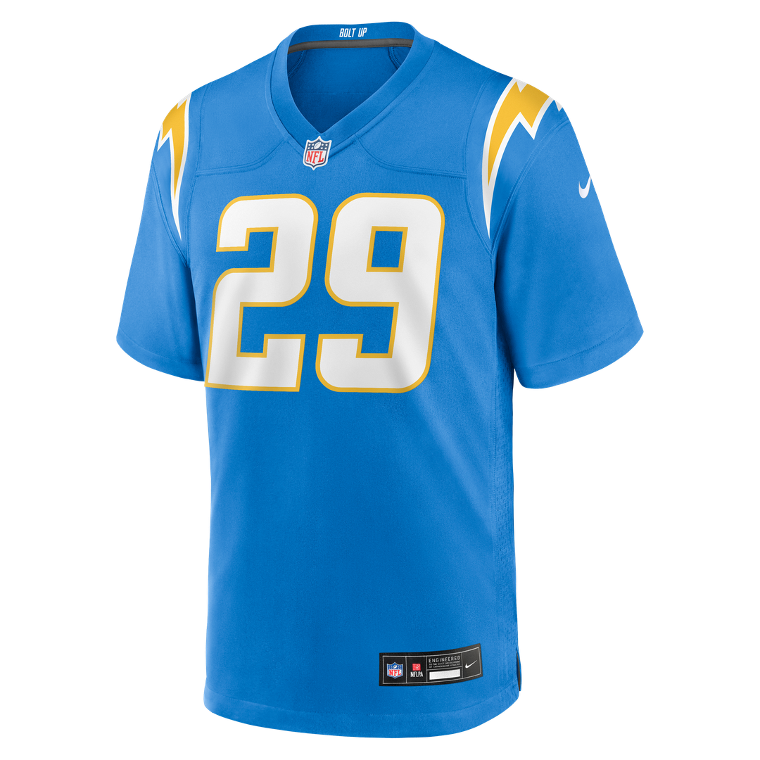 Men's Nike Los Angeles Chargers Tarheeb Still Powder Blue Team Game NFL Jersey