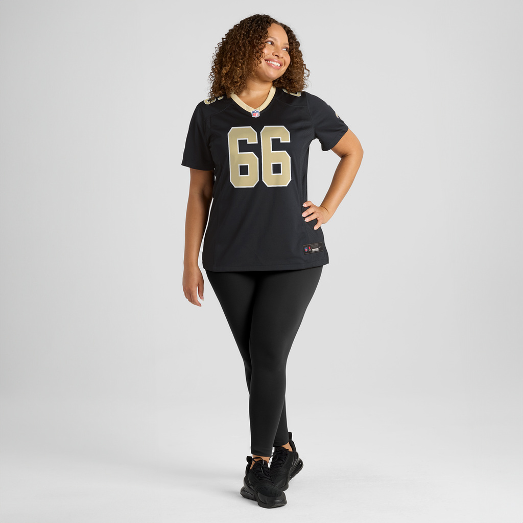 Women's Nike New Orleans Saints William Sherman Black Team Game NFL Jersey