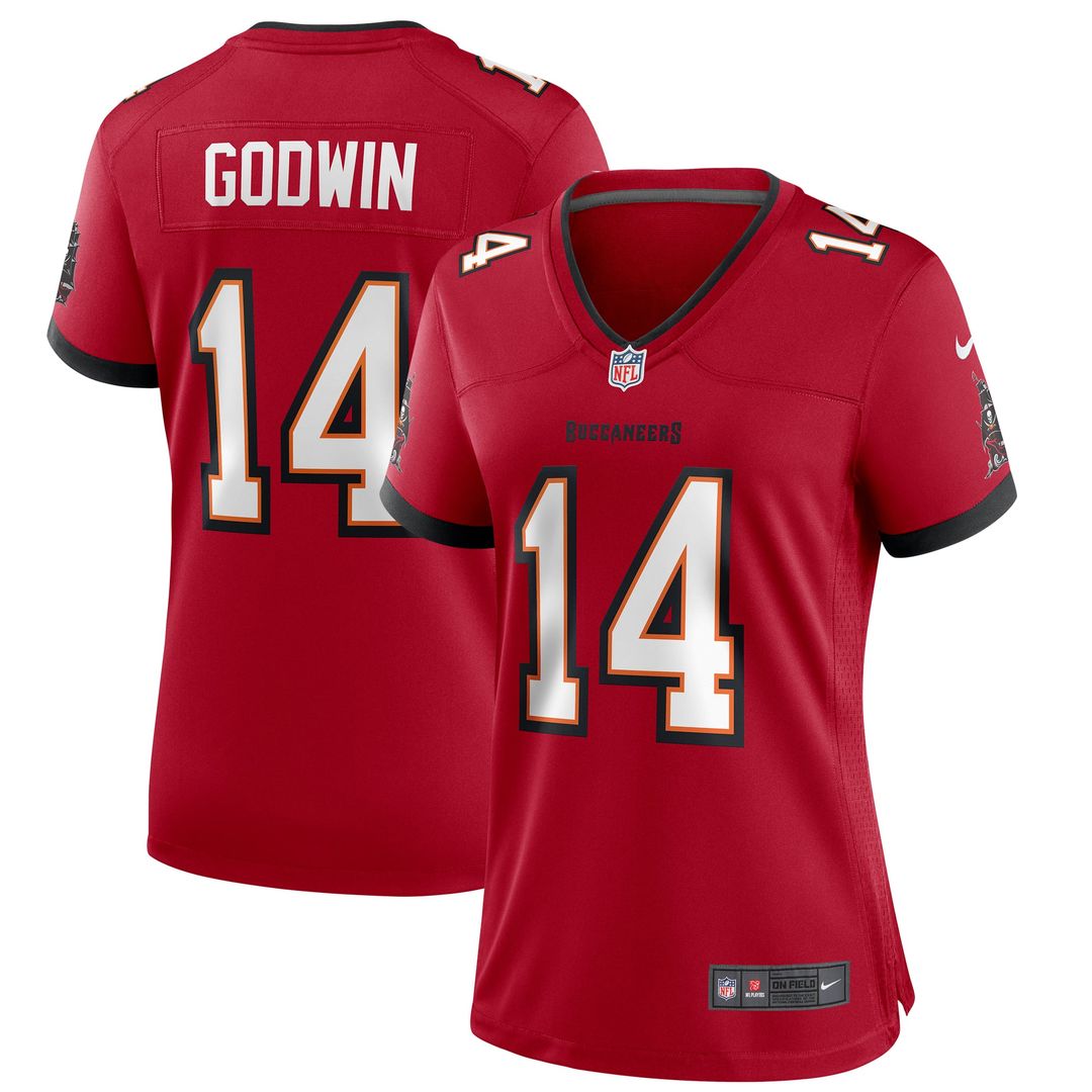 Women's Nike Tampa Bay Buccaneers Chris Godwin Red Game Player NFL Jersey