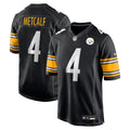Youth Nike Pittsburgh Steelers DK Metcalf Black Game NFL Jersey