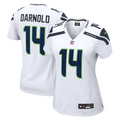 Women's Nike Seattle Seahawks Sam Darnold White Game NFL Jersey