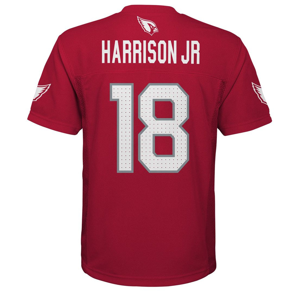 Youth Arizona Cardinals Marvin Harrison Jr. Cardinal Replica Player NFL Jersey