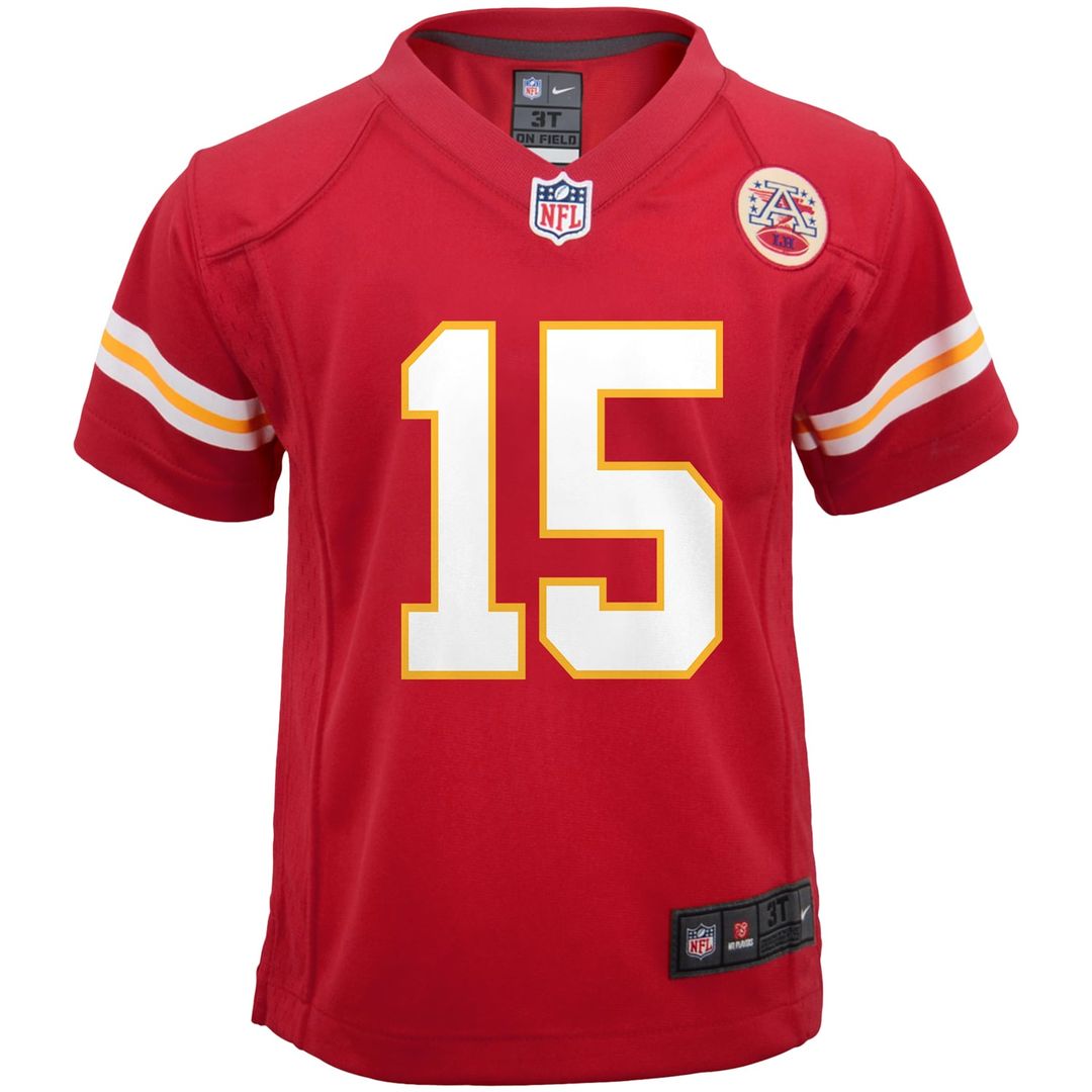 Preschool Nike Kansas City Chiefs Patrick Mahomes Red Game NFL Jersey