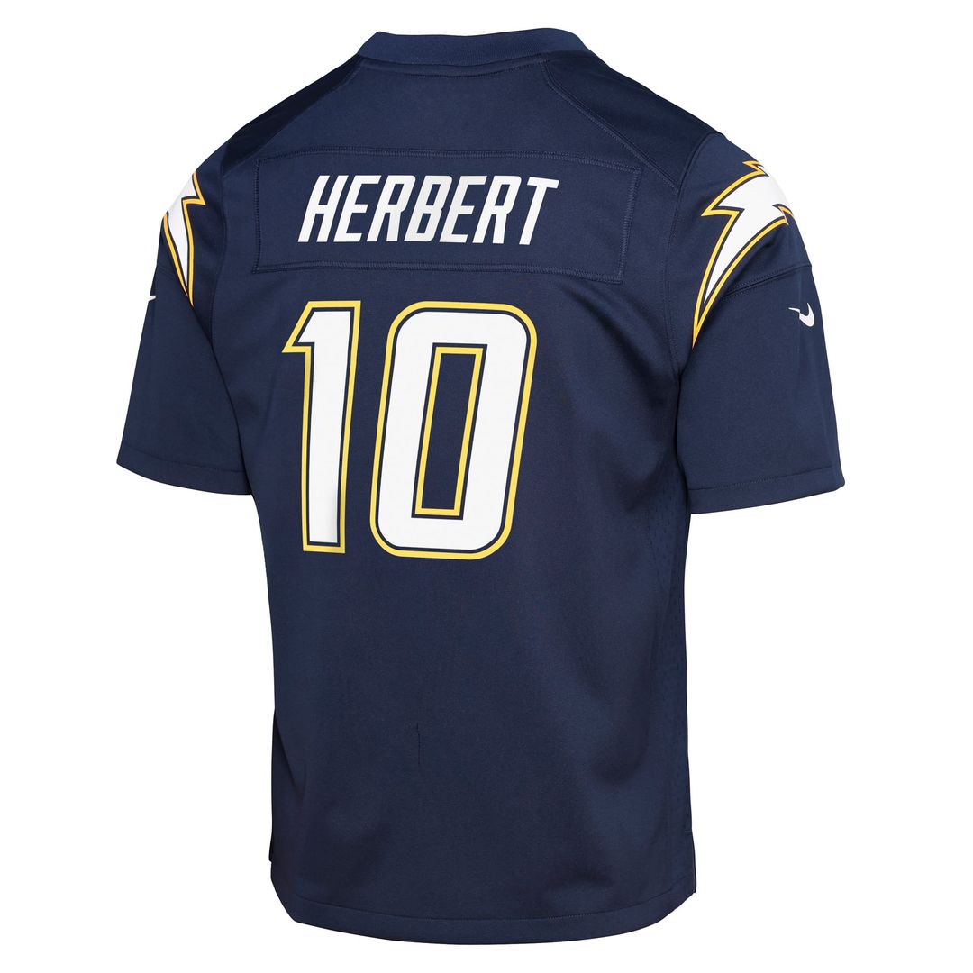 Youth Nike Los Angeles Chargers Justin Herbert Navy Alternate Super Chargers Game Player NFL Jersey