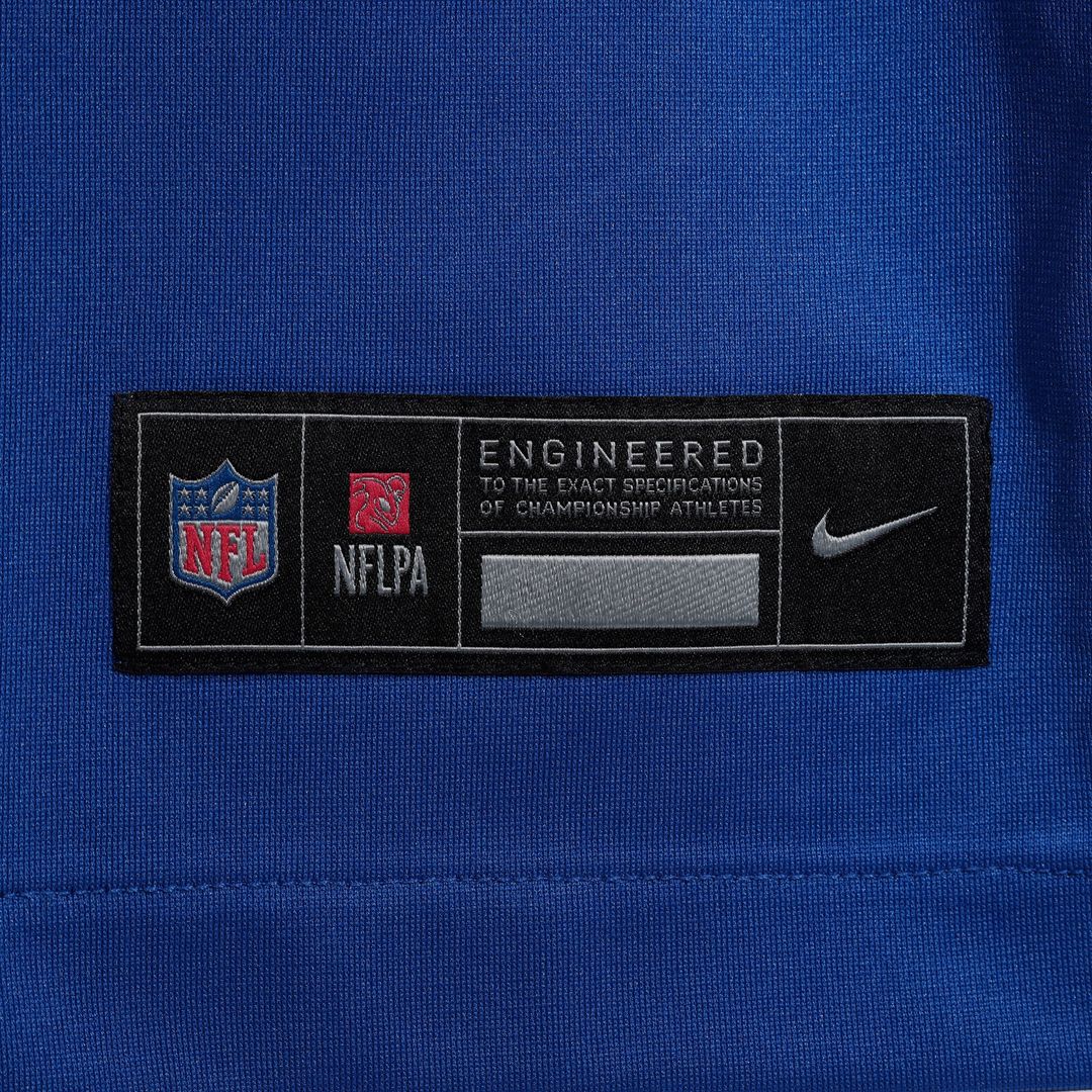Men's Nike New York Giants Beau Brade Royal Team Game NFL Jersey