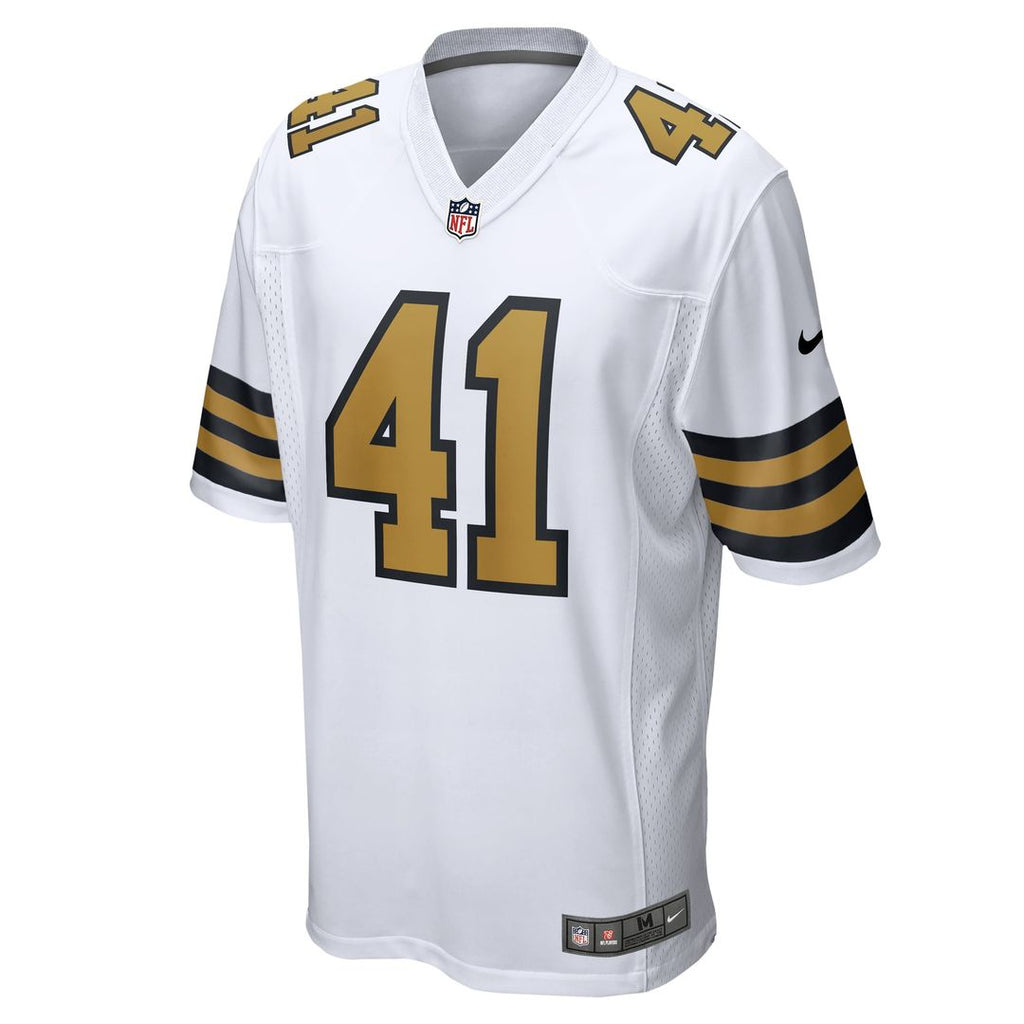 Men's Nike New Orleans Saints Alvin Kamara Black Game NFL Jersey
