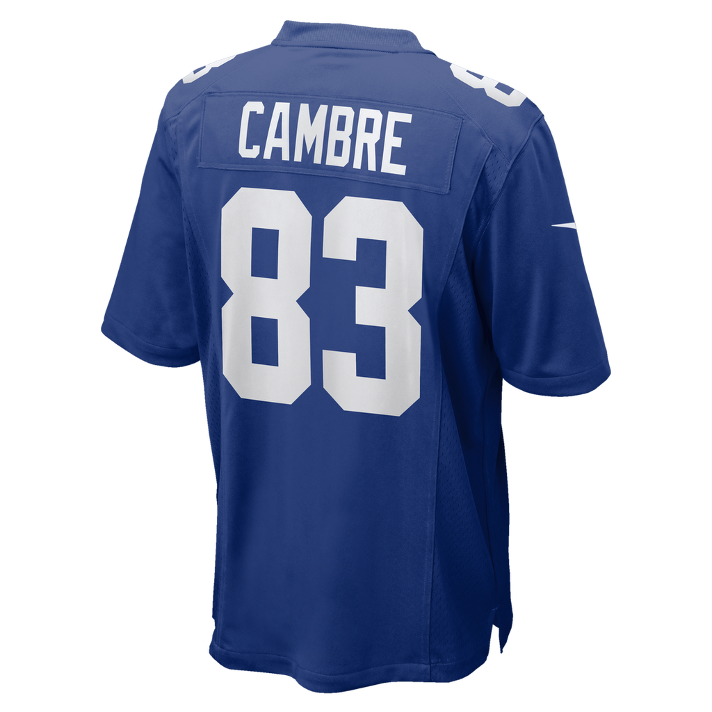 Men's Nike New York Giants Dalen Cambre Royal Team Game NFL Jersey