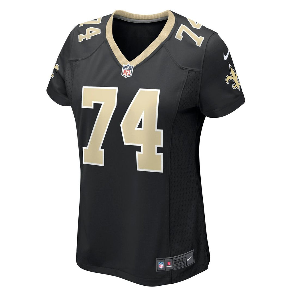 Women's Nike New Orleans Saints James Hurst Black Game NFL Jersey