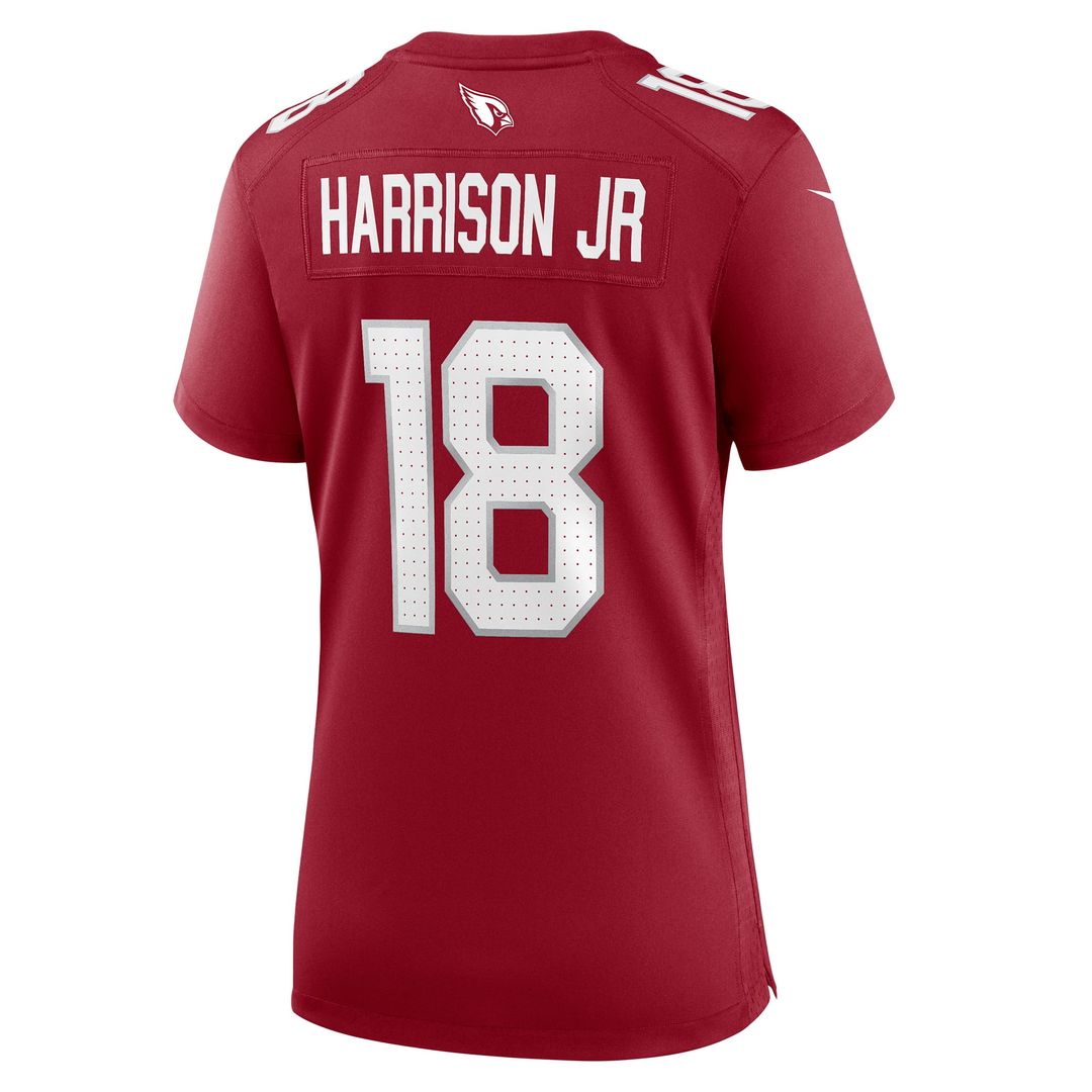 Women's Nike Arizona Cardinals Marvin Harrison Jr. Cardinal Player Game NFL Jersey