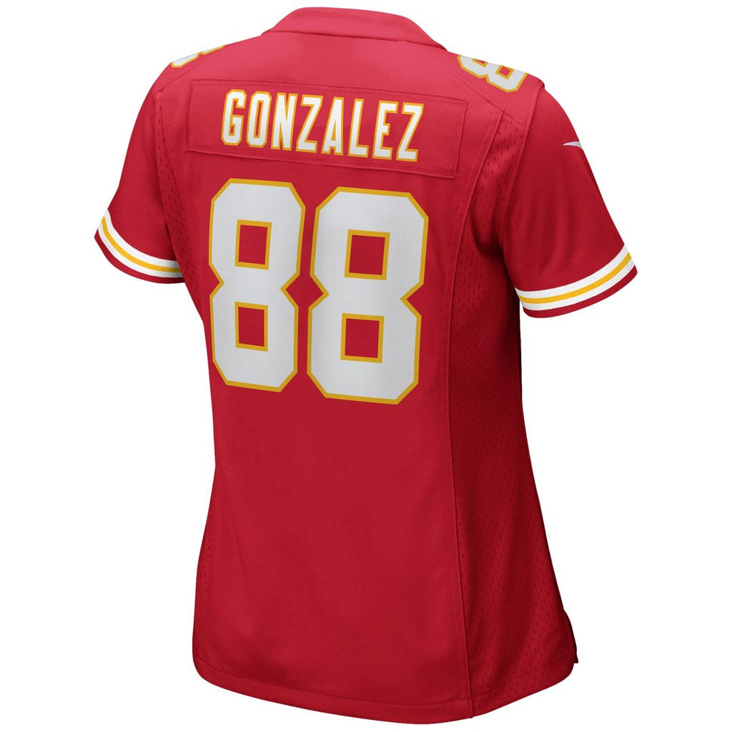 Women's Nike Kansas City Chiefs Tony Gonzalez Red Game Retired Player NFL Jersey
