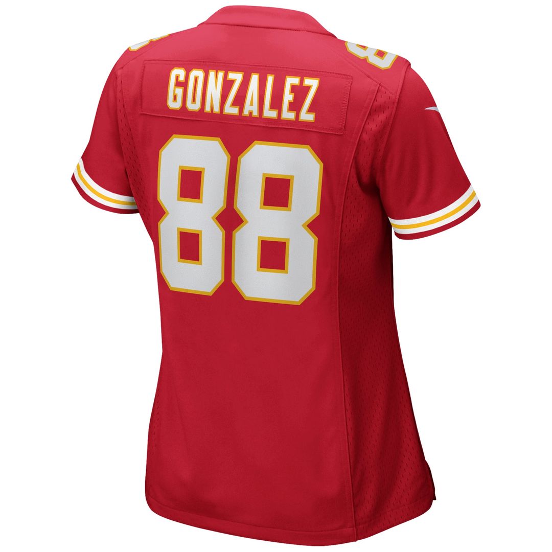 Women's Nike Kansas City Chiefs Tony Gonzalez Red Game Retired Player NFL Jersey